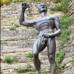 A statue of Eunus at Enna.